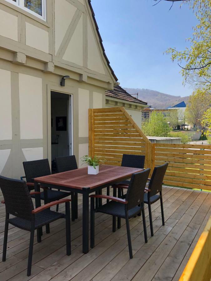 Vila Haus An Der Bode Thale Exteriér fotografie